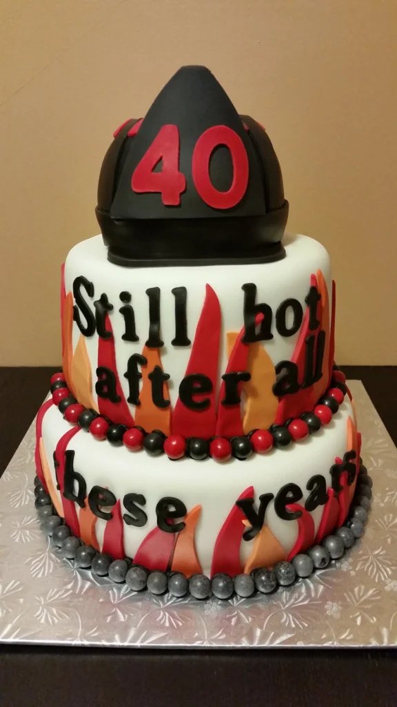 Custom Birthday Cakes for All Ages - 40th bday