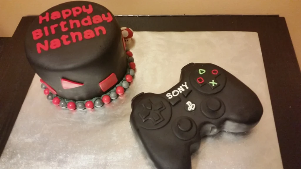 Custom Birthday Cakes for All Ages - Gamer Cake and Controller