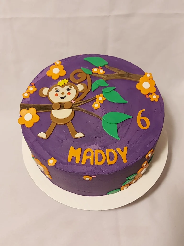 Custom Birthday Cakes for Kids - monkey