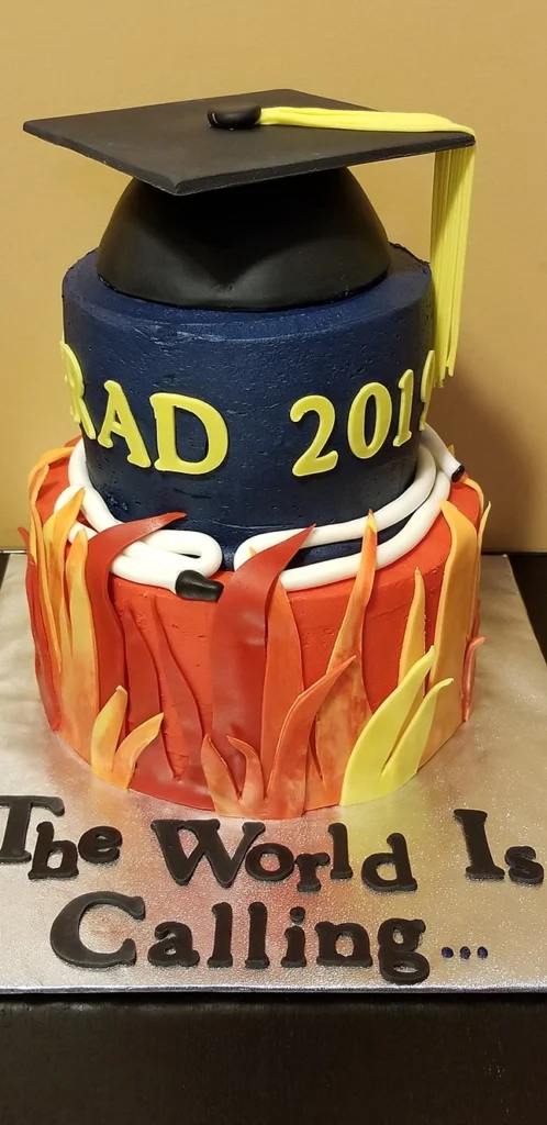 Custom Graduation & Retirement Cakes